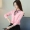 Mùa xuân 2018 mới của phụ nữ phiên bản Hàn Quốc của áo sơ mi trắng cơ bản áo sơ mi nữ tay dài thời trang gas hoang dã áo kiểu công sở
