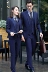 Đàn ông và phụ nữ cao cấp mặc chuyên nghiệp với bộ đồ vest Anh kinh doanh phù hợp với đồng phục quản lý khách sạn - Suit phù hợp đồ vest Suit phù hợp