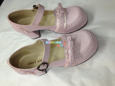 taobao agent Japan BodyLine Bowla Lace Lolita College style COS student Lolita shoes