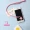 iPhone6 ​​6Splus phim hoạt hình dễ thương silicon apple 7 phổ điện thoại di động dây buộc Pikachu quái vật treo cổ dây - Phụ kiện điện thoại di động