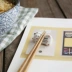 Bộ đồ ăn nhà bếp theo phong cách Nhật Bản Suri đũa gốm giữ đũa Sáng tạo Wufu mèo đũa đũa đũa đũa Đồ ăn tối