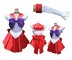 Chính hãng cosplay Thủy thủ mặt trăng Anime Quần áo Quần lót Váy Bow Princess Dress Game Đồng phục - Cosplay đồ ngủ cosplay mèo Cosplay