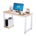 Bàn máy tính đơn giản hiện đại nhân viên văn phòng bàn máy tính xách tay nhà máy tính xách tay đôi bàn đơn thép bàn gỗ - Bàn Bàn