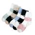 Nam cực vớ cotton nữ mùa thu ống summer socks triều Hàn Quốc thoáng khí dễ thương in 5 đôi hộp quà tặng vớ cotton Bộ quà tặng