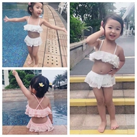Đồ bơi bé gái dễ thương chia công chúa bé 0 nữ bé 1 bé gái 3 tuổi bikini đồ bơi Hàn Quốc 4 - Đồ bơi trẻ em đồ bơi cho bé sơ sinh