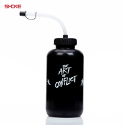 Shoke boxing cạnh tranh ấm đun nước tập thể dục đào tạo Sanda tập thể dục cup với cong ống công suất lớn leakproof chai