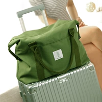 Túi du lịch xách tay nhỏ túi hành lý có thể được thiết lập xe đẩy trường hợp di động mua sắm túi lưu trữ túi giản dị vai túi nữ vali size 30