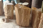 Bàn gỗ tự nhiên chân bàn chạm khắc gỗ rắn cơ sở bàn trà khung cà phê cây trụ gỗ khung gỗ đứng khung hoa trang trí - Các món ăn khao khát gốc