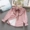 Áo sơ mi nữ mùa hè 2019 phiên bản Hàn Quốc mới của cổ áo sọc búp bê bé gái sơ mi bé gái nước ngoài cotton - Áo sơ mi shop thời trang trẻ em