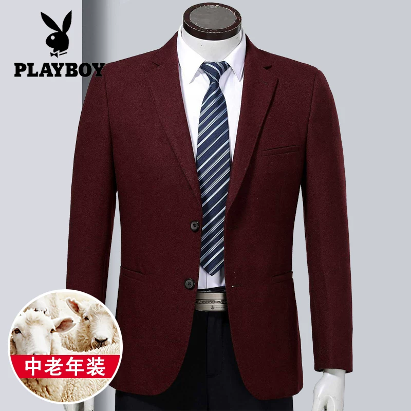 Playboy, шерстяной костюм, куртка, для среднего возраста