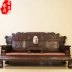 Authentic Indonesia sofa gỗ hồng đen Dongyang gỗ gụ đồ nội thất phòng khách kết hợp rộng gỗ hồng mộc nguồn tài chính sofa - Bộ đồ nội thất Bộ đồ nội thất