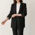 ifu Hàn Quốc mua mùa thu phụ nữ mới phù hợp với nữ chic gió nơi làm việc bình thường không khí lỏng lẻo áo khoác hoang dã - Business Suit
