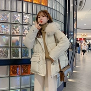 Quần áo cotton chống mùa nữ 2019 áo khoác mùa đông mới áo khoác cotton bánh mì Hàn Quốc đoạn ngắn áo bông nhỏ thủy triều - Bông