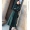 Mùa đông 2019 áo khoác len mới của phụ nữ siêu dài cổ áo mỏng thời trang khí chất áo len màu đen thủy triều - Áo khoác dài