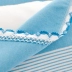 Gối khăn gói một cặp bông cao cấp bông và vải lanh đôi 80 cm mới dày mã hóa ren cũ vải thô gối khăn khăn gối Khăn gối