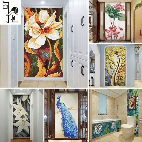 Хрустальная стеклянная мозаика Паттертри Санигирный Ресторан