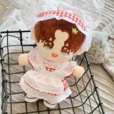 Красная цветная кукла, милая юбка, комплект с аксессуарами, 20см