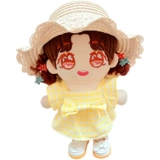 Желтое цветное платье, комплект, кукла для одевания, (в наличии на складе), 20 см, 20см, детская одежда