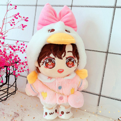 taobao agent Cute clothing, doll for dressing up, backpack, duck, 20cm