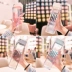 Cốc cốc nữ sinh viên Hàn Quốc dễ thương phiên bản Hàn Quốc cá tính sáng tạo xu hướng cốc nhựa vuông cốc tay đơn giản - Tách
