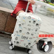 LADE nữ phiên bản tiếng Hàn của vali học sinh hộp 20 inch hành lý 24 inch khóa hành lý hộp nam 26 inch