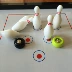 [Bowling pins, số lượng lớn] mini bowling bảng trò chơi bóng đá nghệ thuật bảng bóng đá bảng trò chơi Quả bóng bowling