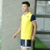 Plum chính thức đội bóng chuyền nam Thiên Tân với bộ quần áo thi đấu cổ chữ V phù hợp với môn thể thao áo thể thao nữ adidas Thể thao sau