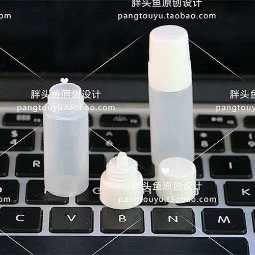 Невидимые лечебные очки, прозрачная косметическая лечебная бутылка, сменная тара