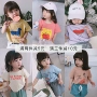 Áo thun bé gái xanh cho bé trai 2018 mùa hè mới cotton ngắn tay hoạt hình họa tiết dễ thương hàng đầu áo thun bé trai xuất khẩu