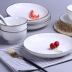 Bộ bát đĩa gia dụng dành cho 4-6 người, đĩa bát, bát ăn nổi tiếng internet sáng tạo đơn giản Bắc Âu, bộ đồ ăn cao cấp, dùng được trong lò vi sóng bát hâm nóng thức ăn chén đĩa cao cấp Bát đũa