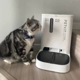 小佩 Интеллектуальная форма фидера Shuangcang Автоматическое кормление в одном