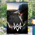 [Flange] watchdog 2 bức tranh bộ sưu tập trò chơi xung quanh XEM DOGS2 vải trang trí trò chơi poster - Game Nhân vật liên quan