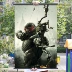 【Mặt bích】 Bộ sưu tập trò chơi ngoại vi Crysis 3 treo tranh Crysis3 trang trí poster trò chơi vải - Game Nhân vật liên quan