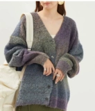 Магазин Monster Shop Freak's Store популяризировал Dingfan Fan Rainbow Два кардиганских свитеров, чтобы разместить заказ или перемены