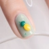 3D Silicone Nail Khoan Khuôn Dễ thương Palm Palm Banana Fruit In Khuôn Hoa Series - Tự làm khuôn nướng