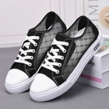 Летняя сетчатая дышащая тканевая модная универсальная обувь, кроссовки, мягкая подошва, в корейском стиле