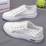 Летняя сетчатая дышащая тканевая модная универсальная обувь, кроссовки, мягкая подошва, в корейском стиле