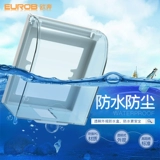 Универсальный переключатель, световая панель, прозрачная водонепроницаемая защитная крышка домашнего использования для ванной комнаты