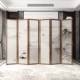 Màn hình tùy chỉnh 
            gấp vách ngăn di động phòng khách trang trí lối vào hiên khách sạn phòng ngủ nơi trú ẩn nhà gỗ rắn Màn hình gấp Trung Quốc