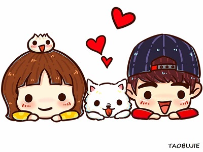 淘布街 Live Room Cartoon Clate Head Pure Cotton Clate