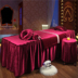 Cao cấp vẻ đẹp giường bìa bốn bộ cotton Ý nhung giường đặt beauty salon đặc biệt giường massage bìa tùy chỉnh Trang bị tấm