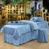 Body Massage Beauty khăn trải giường denim bedspread thẩm mỹ viện gia đình spa xông hơi bốn đặc biệt vẻ đẹp custom-made - Trang bị tấm mẫu ga giường spa Trang bị tấm