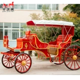 Qianzhimei Double -Row Eveliping Carriage Carriage European -Style Carriage | Свадебная туристическая живописная зона садовая недвижимость туристические туристические автомобили