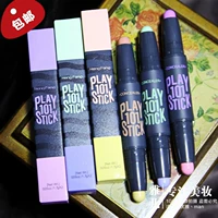 Màu sửa chữa thanh hai đầu bóng màu hai thanh để cải thiện bút sáng concealer stereo phấn bắt sáng mac