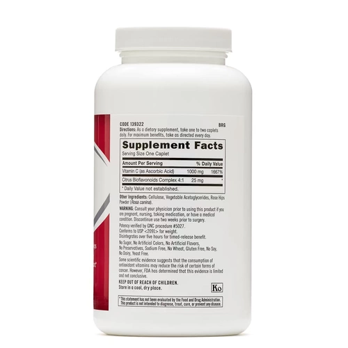 Spot Prince, та же самая модель, американский Jiananxi GNC Витамин C1000 мг медленные фрукты розы VC360 Капсула