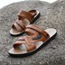 Mùa hè Hàn Quốc phiên bản của người đàn ông mới của dép hoang dã cá tính thời trang từ giày dép giản dị bãi biển dép triều mặc Dép