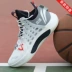 Li Ning âm thanh tốc độ 7 thế hệ 2019 âm thanh mùa hè tốc độ trò chơi 6V2 để giúp giảm xóc mang giày bóng rổ thực tế ABAP019 - Giày bóng rổ top giày sneaker nam Giày bóng rổ
