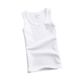 Детская удерживающая тепло хлопковая майка, базовый жилет подходит для мужчин и женщин, белое нижнее белье, эффект подтяжки, увеличенная толщина