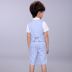 Chàng trai ăn mặc trẻ em phù hợp với nhỏ phù hợp với vest ba mảnh mùa hè cậu bé hoa cô gái ăn mặc trang phục máy chủ shop thời trang trẻ em Váy trẻ em