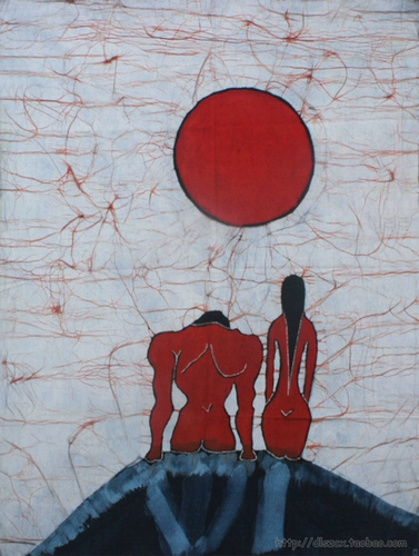 Рекламный Юньнан Дали Национальный характерный гостиница, декоративная живопись Miao Nationality